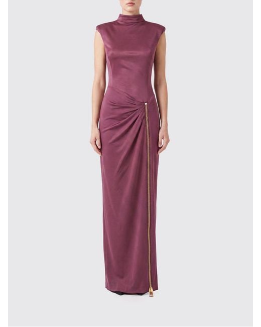 Balmain Purple Dress