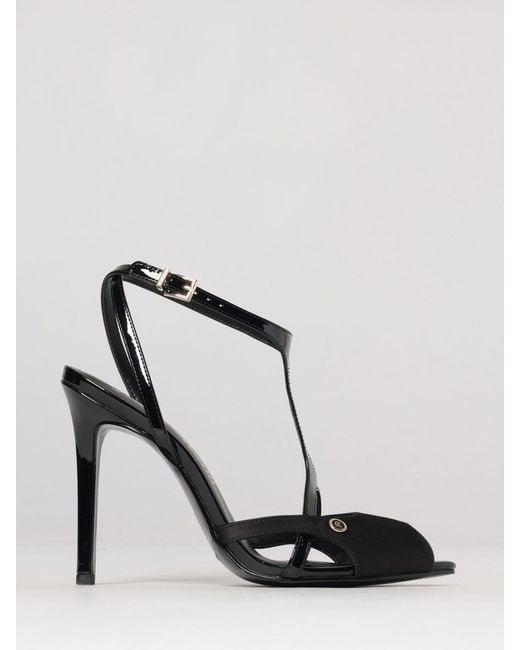 Just Cavalli White Satin Sandal