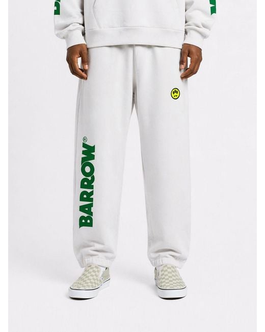 Barrow White Pants for men