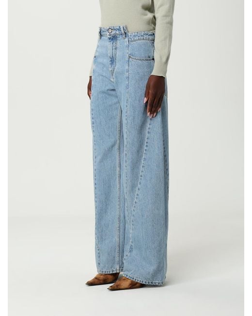 Maison Margiela Blue Flared Denim Jeans