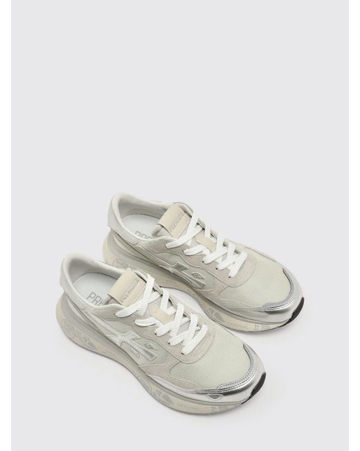 Premiata White Lauryn Sneakers