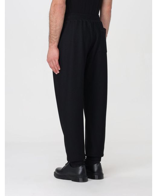 Pantalone di Giorgio Armani in Black da Uomo