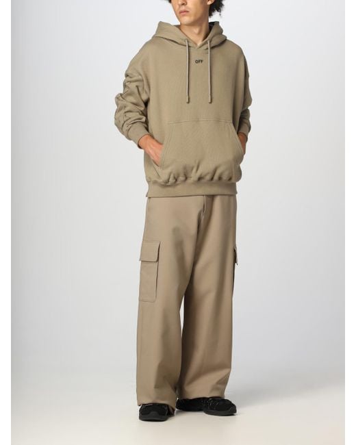 Off-White c/o Virgil Abloh Natural Sweatshirt for men