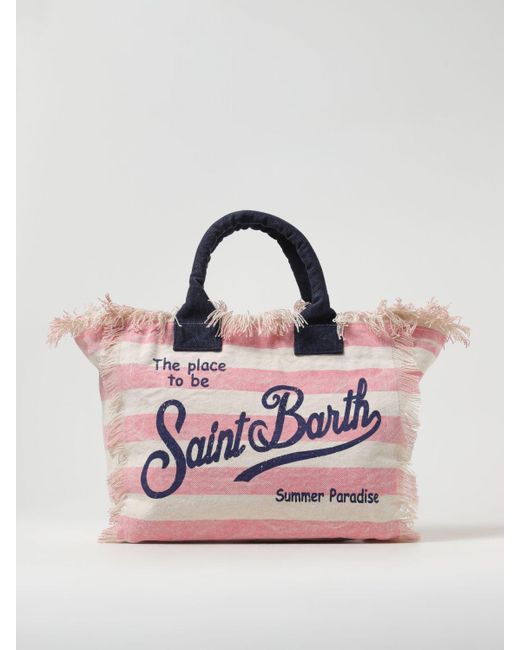 Mc2 Saint Barth Pink Shoulder Bag
