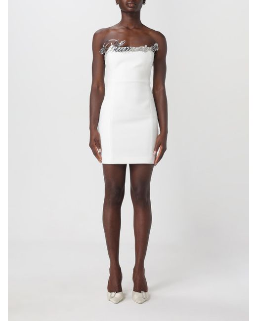 Blumarine White Dress