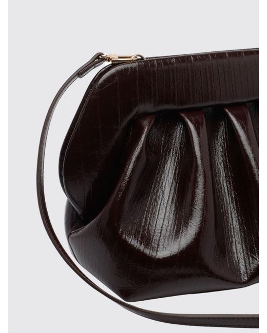 THEMOIRÈ Black Themoir&Egrave Bios Vegan Leather Clutch