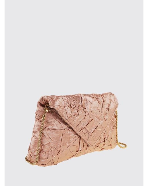 Dries Van Noten Pink Schultertasche Damen
