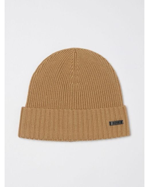 Gorro Hombre Boss de hombre de color Natural
