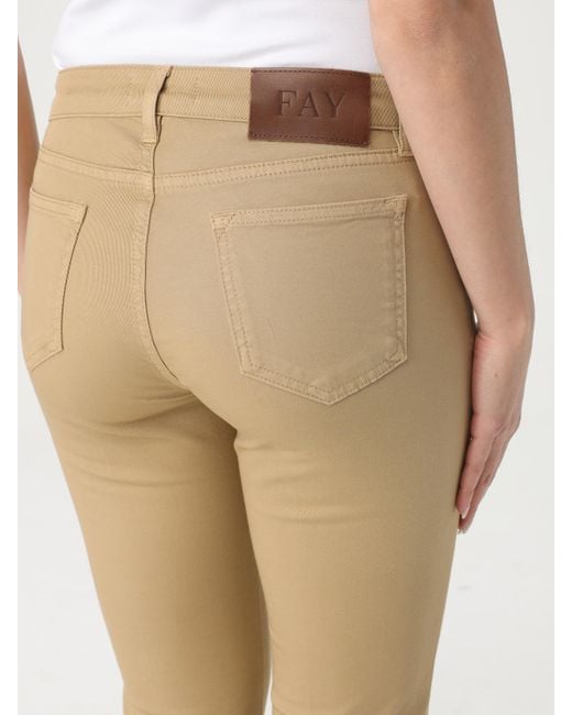 Fay Natural Trousers
