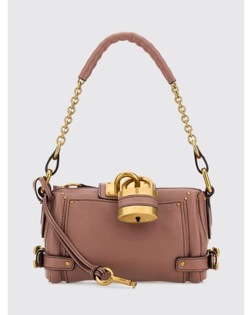 Chloé Pink ChloÉ Paddington Chain Bag