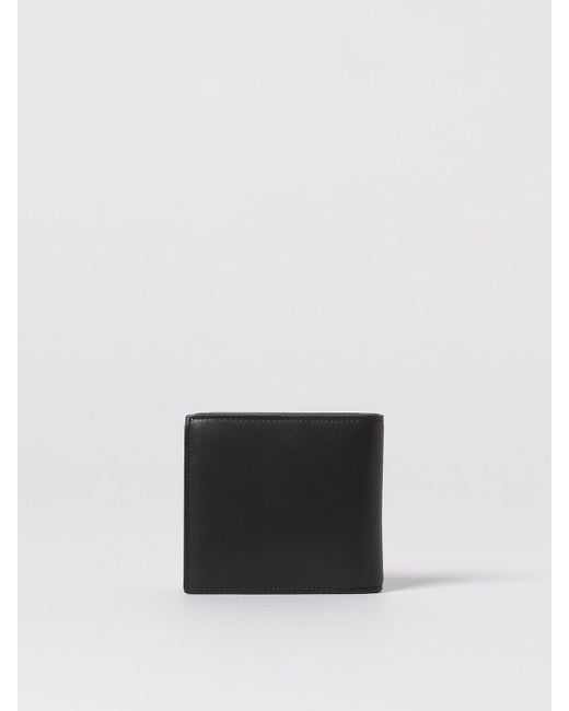 McQueen White Leather Wallet for men
