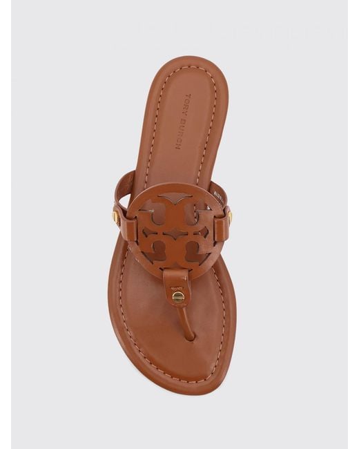 Tory Burch Brown Flip Flops