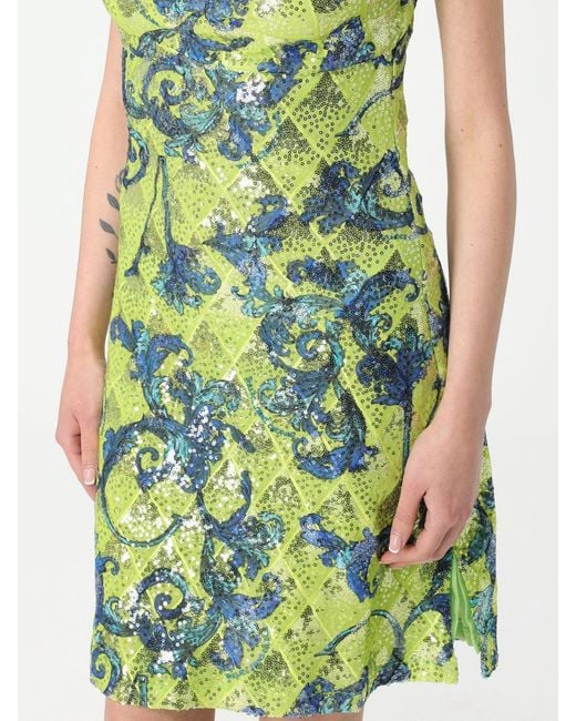 Versace Jeans Couture Green Dress
