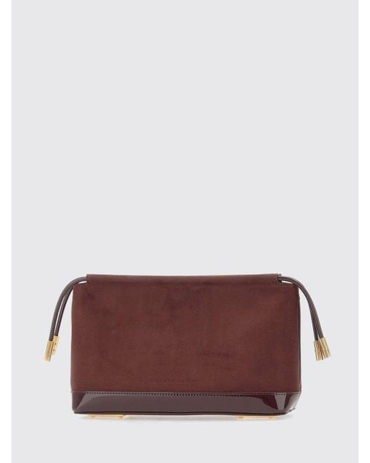 Elisabetta Franchi Purple Handtasche Damen