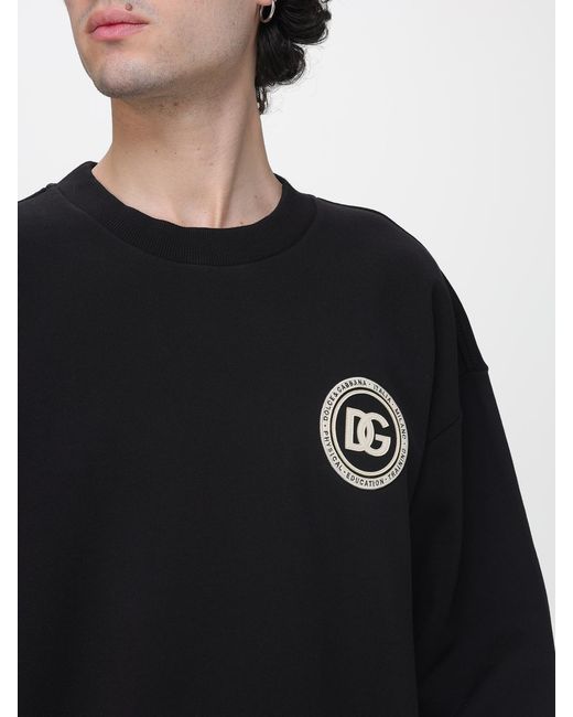 Dolce & Gabbana Blue Dolce &Amp Gabbana Cotton Crewneck Sweatshirt for men