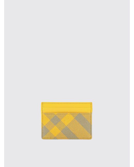 Burberry Yellow Wallet for men