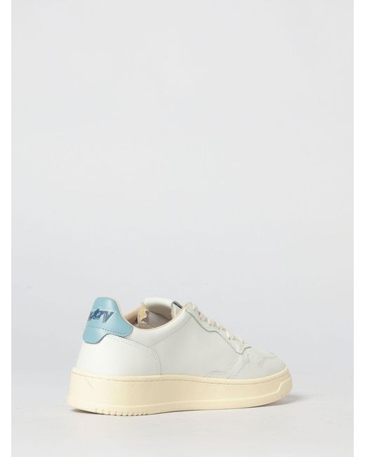 Autry Natural Medalist Low Leather Sneakers for men