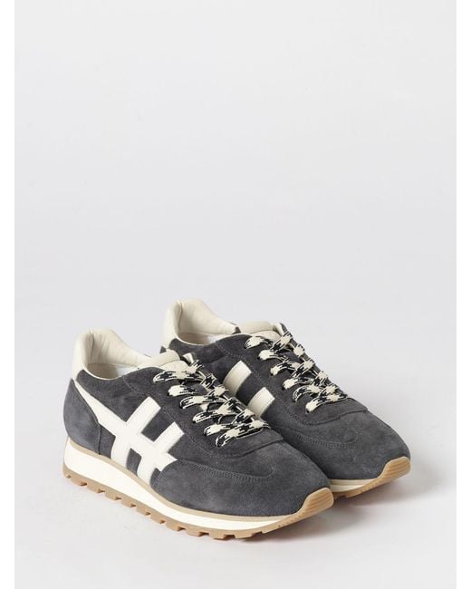 Hogan White 86Er Suede Sneakers for men