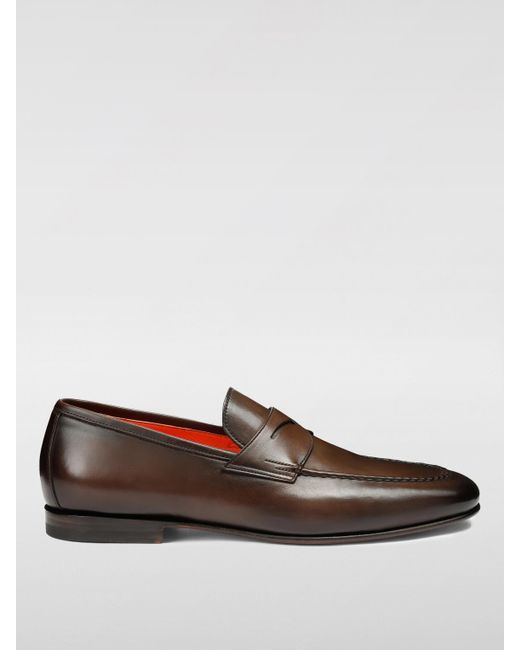 Santoni Mokassins Herren in Brown für Herren