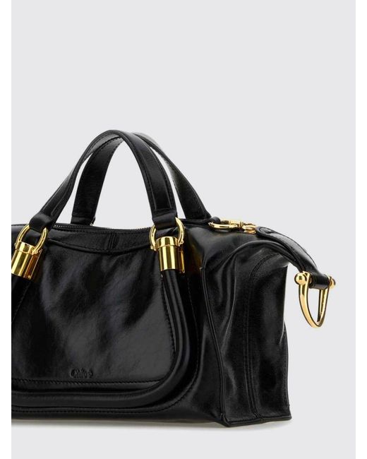 Chloé Black ChloÉ Paraty 24 Ledertasche