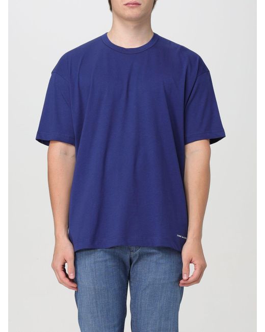 T-shirt basic Comme Des GarÇons Shirt di Comme des Garçons in Blue da Uomo