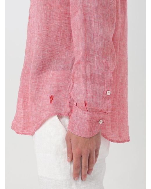 Camicia Classica di Kampos in Pink da Uomo