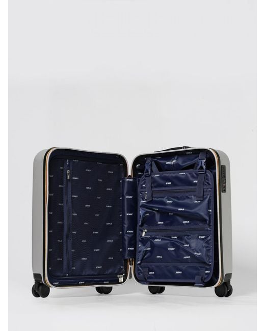 K-Way Gray Travel Bag for men