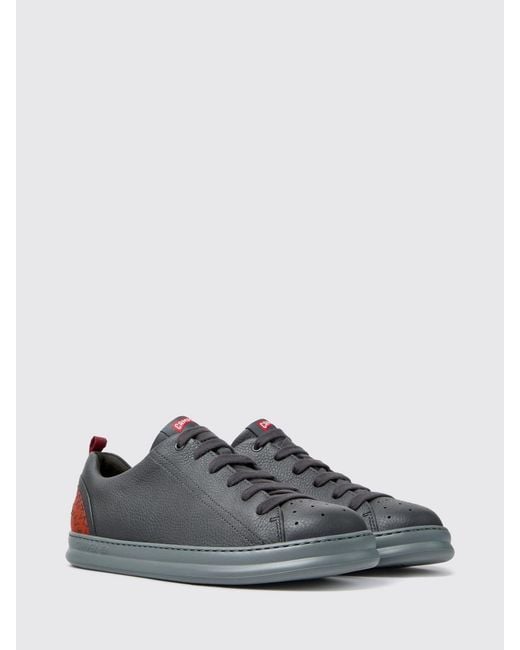Camper Gray Bicolor Twins Low-Top Sneakers for men
