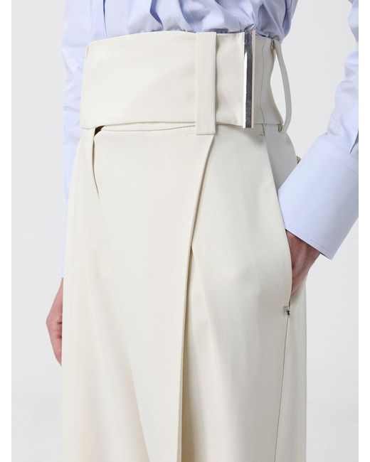 Sportmax White Trousers