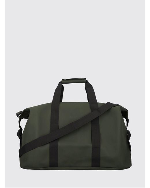 Rains Black Hilo Weekend Duffel Bag for men