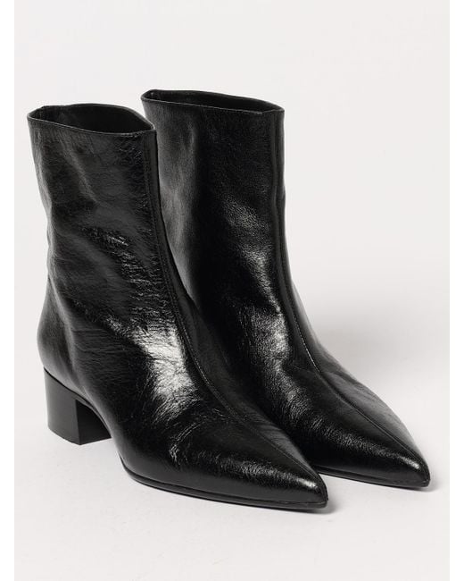Bottines Plates Femme Khaite en coloris Black