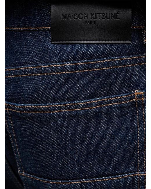 Maison Kitsuné Blue Maison KitsunÉ Jeans for men