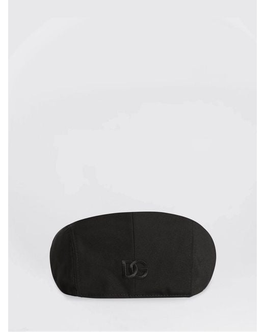 Dolce & Gabbana Black Dolce &Amp Gabbana Hat for men