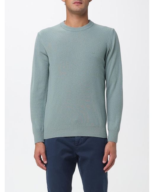 Brooksfield Blue Sweater for men