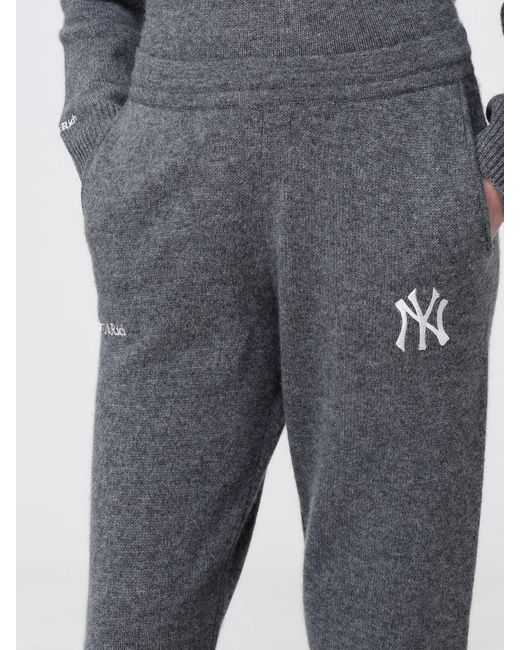 Sporty & Rich Gray Sporty &Amp Rich Knitted Trousers