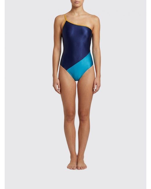 Saint Laurent Blue Swimsuit