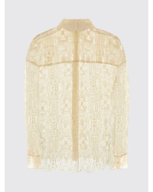 Ermanno Scervino Natural Shirt