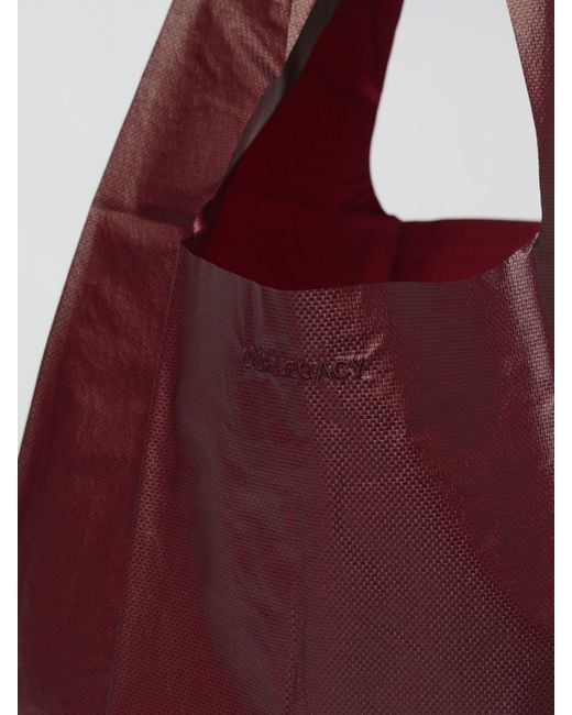 Our Legacy Purple Grocery Polyurethane Bag