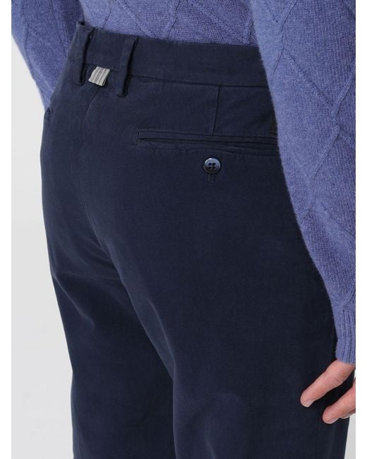 Mason's Blue Trousers for men