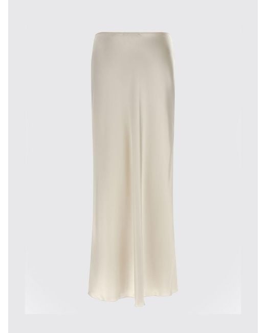 Fabiana Filippi Natural Long Skirt