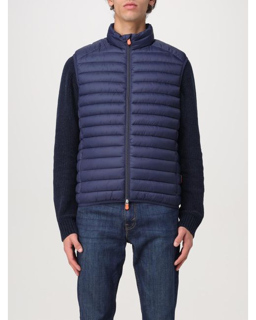 Save The Duck Blue Coat for men