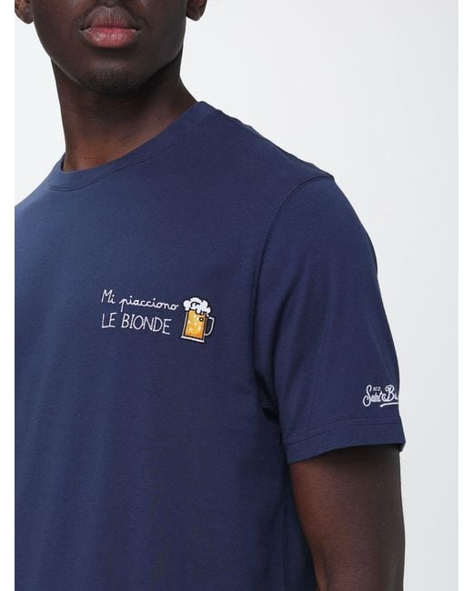 Mc2 Saint Barth Blue T-Shirt for men