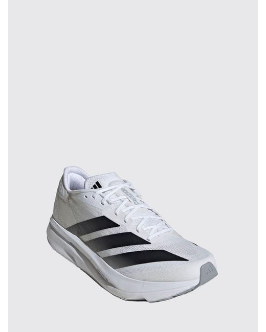 Adidas Originals White Mesh Adizero Evo Sl 2 Sneakers for men
