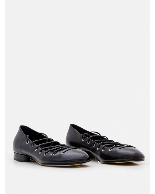 DURAZZI MILANO White Ballet Flats