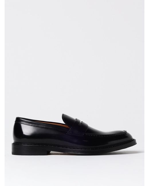 Doucal's Black Loafers for men