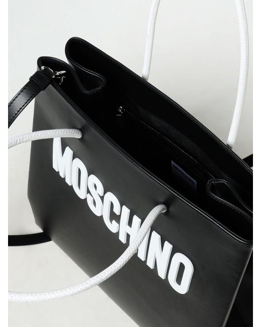 Moschino Couture Black Tote Bags