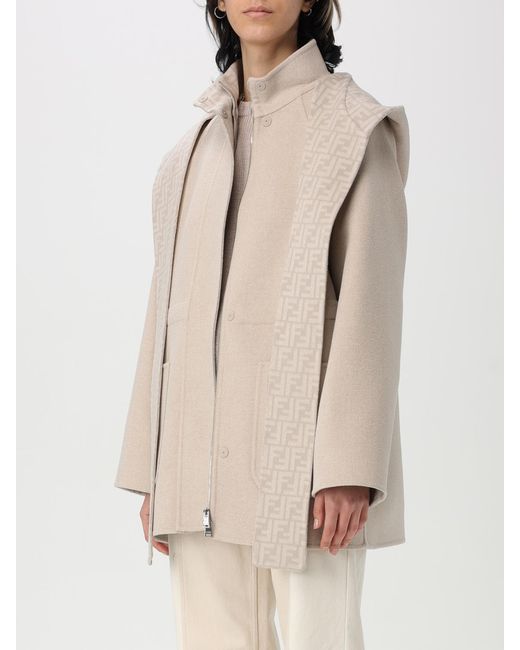 Fendi Natural Coat