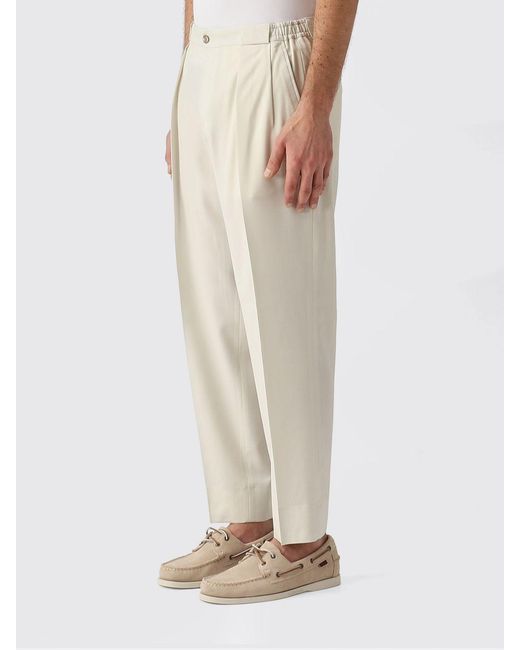 Briglia 1949 Natural Virgin Wool Portobello Trousers for men