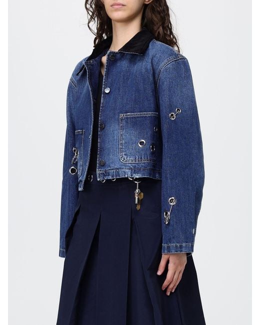 Marc Jacobs Blue Crop Jacket