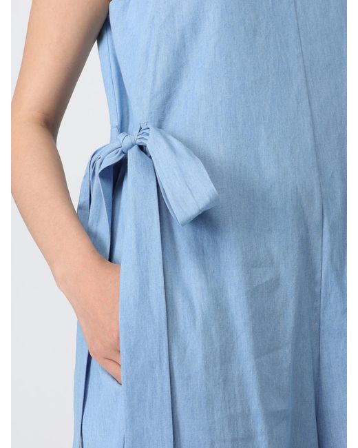 MEIMEIJ Blue Cotton Jumpsuit